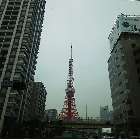 わ～い、東京タワーだっ！