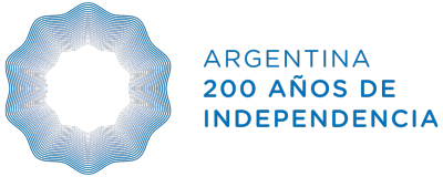 アルゼンチン独立200年記念ロゴ