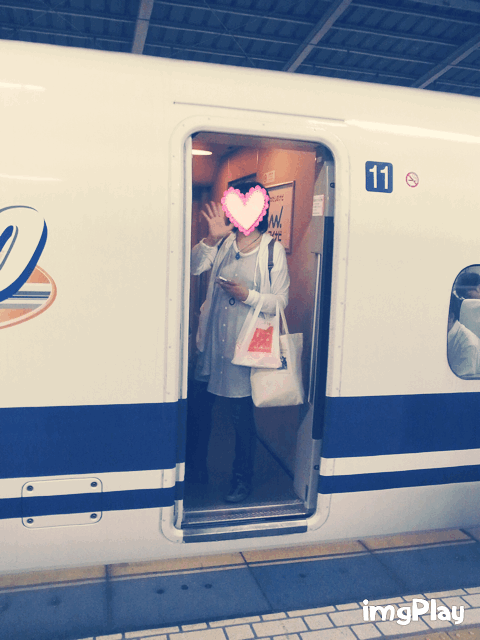 なみちゃんと鎌倉編２日目の２～旅の終わり　新横浜駅　See you!