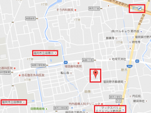 田隈地図
