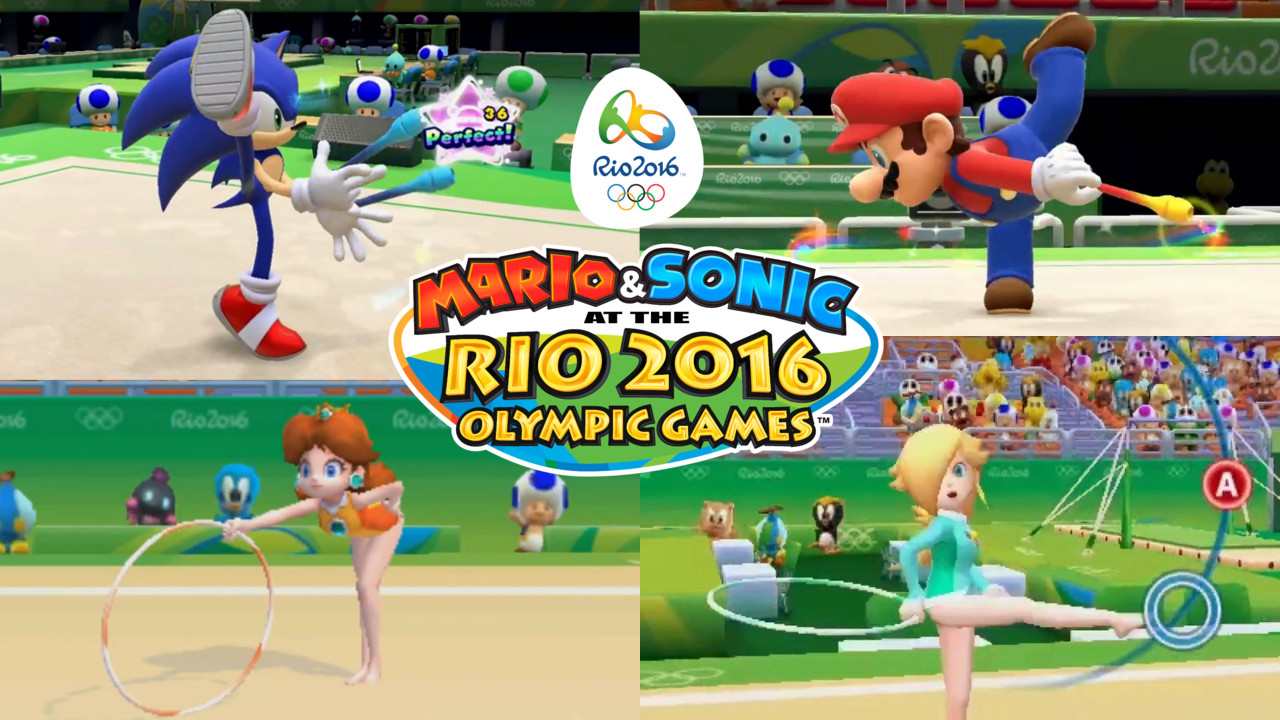 Mario and Sonic at the Rio 2016 Olympic Games - cover