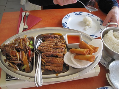 味が落ちた地元の中華レストラン　１